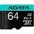 Memorijska kartica UHS-I U3 MicroSDXC 64GB V30S class 10 + adapter AUSDX64GUI3V30SA2-RA1