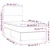 Krevet box spring s madracem LED svjetlosivi 80x200 cm tkanina