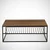 Hanah Home Klub sto Etna 95x43x55cm Orah