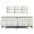 Boxspring postelja Palermo - 160x200 cm