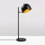 Opviq Stona lampa Alfa-13007-US, 18x20x58 cm, Crna