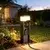 Brilagi -Spoljašnja lampa sa 2 SCHUKO utičnice PILLAR 1xG9/11W/230V IP44 antracit