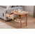 Hanah Home Noćni ormarić Daisy Drawer, 55x45x55 cm, Smeđa