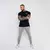 Trenerka Slimfit Grey - GymBeam