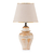 Opviq Stona lampa E27 Max 40W, Krem-Zlatna