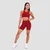 GymBeam Ignite Sports Bra Dark Red