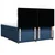Box spring postelja z vzmetnico modra 180x200 cm blago - vidaXL - modra - 112.24 - 180 x 200 cm - vidaXL