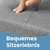 Songmics Shranjevalna klop 76x38x38 cm Siva