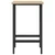 vidaXL Barski stol 2 pcs Sonoma hrast 40 x 32 x 74 cm Inženirski les