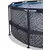 EXIT Toys Frame Pool O 488x122 cm - Stone Grey