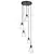 RABALUX Visilica Jarina 5x40W crna