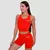 GymBeam Women‘s BEAT Sports Top Tangerine
