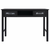 Konzolni stol crni 110 x 45 x 76 cm drveni