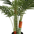 Umjetna palma s 3 debla zelena 120 cm PP