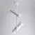 Brilagi - LED RGBW prigušiva luster na šipci BRANCH 2xGU10/6,5W/230V beli