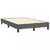 Krevet box spring s madracem LED tamnosivi 120 x 200 cm baršun