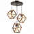 Opviq Luster Cube Triple G, Braon