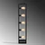 OPVIQ Podna lampa Kafes 13746 Black