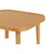 Hanah Home klub sto Hera 60, 60 cm, hrast