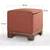 Atelier del Sofa Tabure Lenover, 50x47x50cm, Braon
