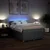 Vidaxl Box spring posteljni z vzmetnico temno siv 140x190 cm blago