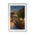 Plakat s paspartujem pobrežje Pariza - 20x30 white