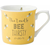 The English Tableware Company Bee Happy - jutranje skodelice - Rumena