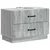 Noćni ormar Siva sonoma 62 x 34,5 x 44,5 cm Konstruirano drvo