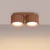 Sollux SL.1808 - Spot svetiljka AURA 2xGX53/10W/230V braon