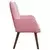 Sofa za dvije osobe Ružičasta 115 x 61 x 87 cm Baršun