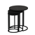 HANAH HOME Set stolova Gloria Black