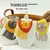 KING SHORE Set peškira, Pamuk, 25x25cm, 4 komada