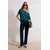 Trendyol Milla Ženska majica TWOSS20TS0140, Zelena