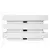 LED BL-11 Panelne lampe, Trouglaste, Mobilna aplikacija, 6 komada, Bele