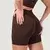 GymBeam Women‘s NEO Seamless Shorts Mocha