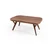Hanah Home klub sto Fabio 110, 110 cm, orah