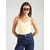ONLY Top ONLSara svetlo rumena
