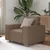 Sofa stolica Boja cappuccina 100 cm Lažna koža