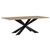 [en.casa]® elegantna dizajnerska jedilna miza (200x100cm), model 1