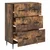 Ormar s ladicama Dimljeni hrast 66 x 34,5 x 89,5 cm