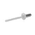Aluminijaste odprte zakovice 4x10mm RAL 9010