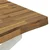 vidaXL Jedilna miza z naravno robom 140 x 90 x 75 cm