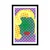 Plakat s paspartujem Marilyn Monroe v pop art stilu - 40x60 no frame