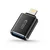 Tech-protect Adapter za iPhone Lightning (moški) - USB-A (ženski) OTG - črne barve