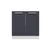Hanah Home kuhinjski element Minar 4143, 80 cm, beli / antracit