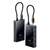 BASEUS Razdelilnik USB-C na 4x USB-A - siv
