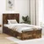 Vidaxl Vzglavje Dimljen hrast Inženirski les