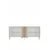 Hanah Home komoda Gumus 180, 180 cm, bela / travertin