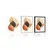 Plakat abstraktni listi No3 - 30x45 no frame