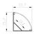 Aluminijumski profil AL601 SV ugaoni